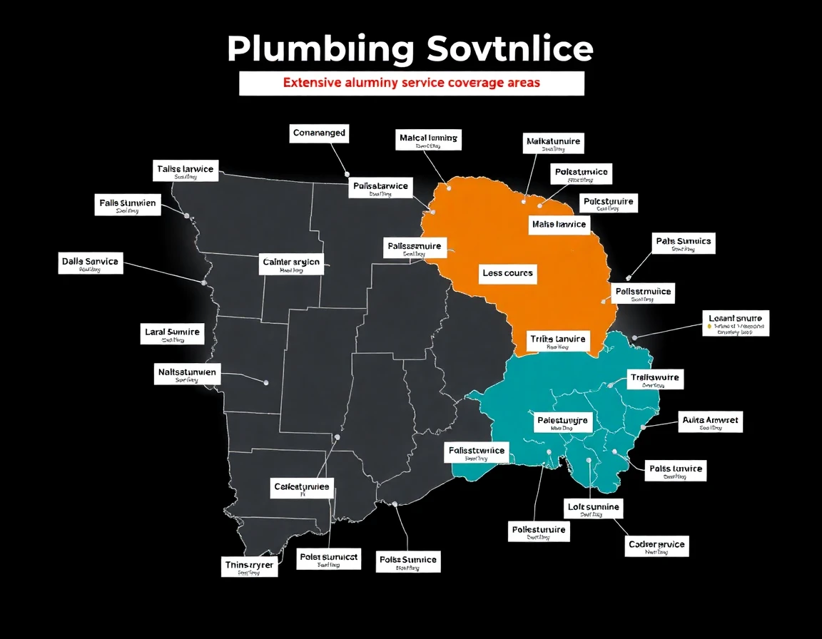 Plumbing Service Areas Map