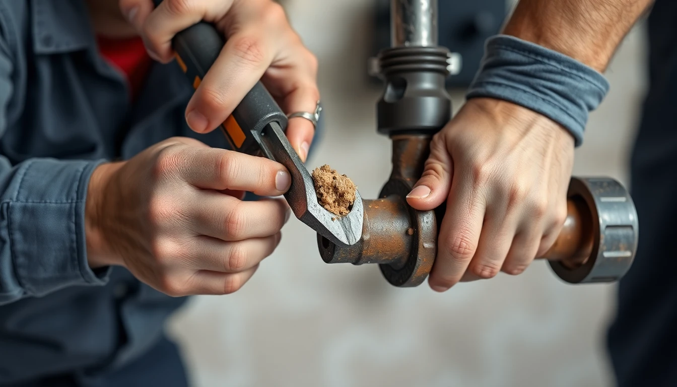 Cast Iron Pipe Descaling