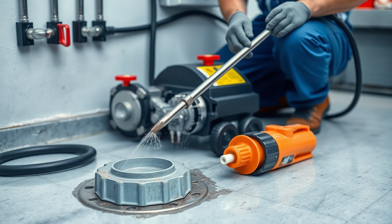 Commercial Grease Trap Jetting